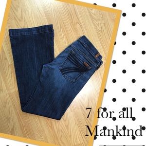 28 x 31” 7 for all Mankind Dojo Jeans